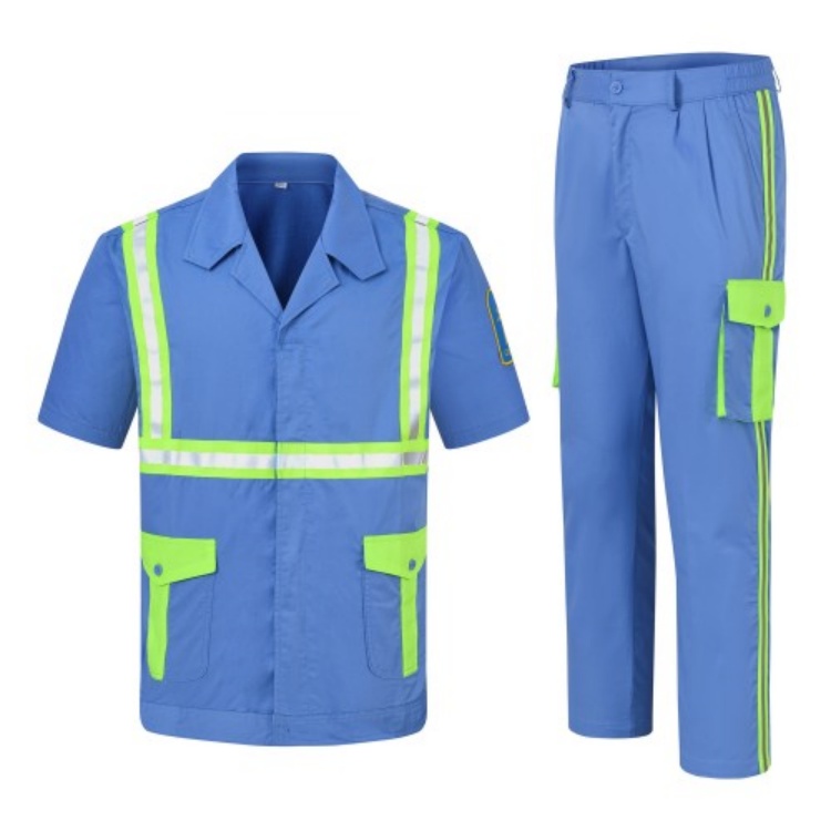 广州短袖环卫服夏季环卫服套装印字